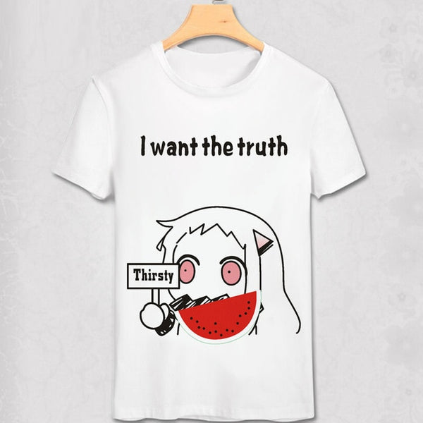 Kantai Collection anime T shirt Unique party swag anime T-shirt Bro Geek Original Hipster Comic tshirt marvel white homme shirt