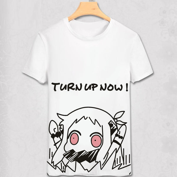 Kantai Collection anime T shirt Unique party swag anime T-shirt Bro Geek Original Hipster Comic tshirt marvel white homme shirt