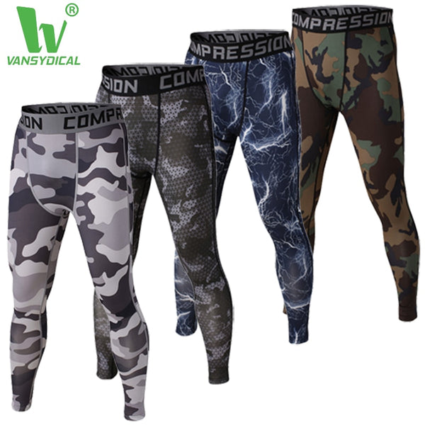 Mens compression pants bodybuilding jogger fitness exercise skinny leggings comperssion tights pants trousers clothes clothing