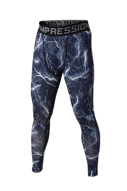 Mens compression pants bodybuilding jogger fitness exercise skinny leggings comperssion tights pants trousers clothes clothing
