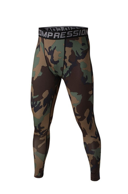 Mens compression pants bodybuilding jogger fitness exercise skinny leggings comperssion tights pants trousers clothes clothing