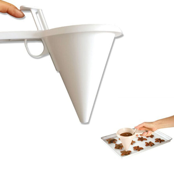 New Baking Tools Adjustable Chocolate Funnel For Baking Cake Decorating Tools Kitchen Accessories Drop Shipping 80405