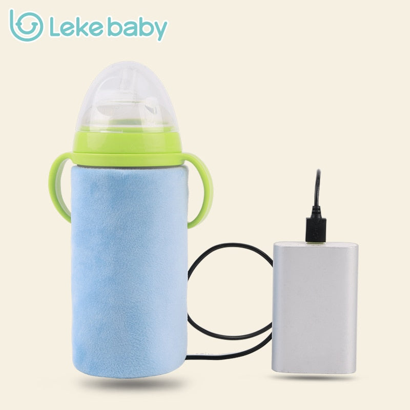 Lekebaby insulation thermostat USB Portable Warmer baby bottle warmer baby bottle thermal bag thermo bag for baby bottles