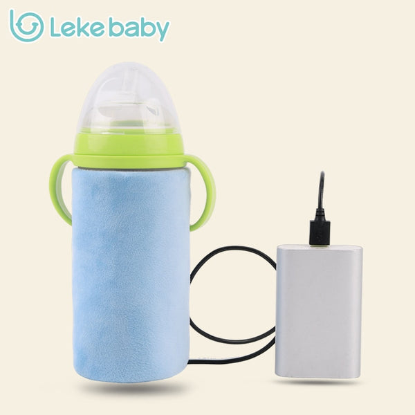 Lekebaby insulation thermostat USB Portable Warmer baby bottle warmer baby bottle thermal bag thermo bag for baby bottles