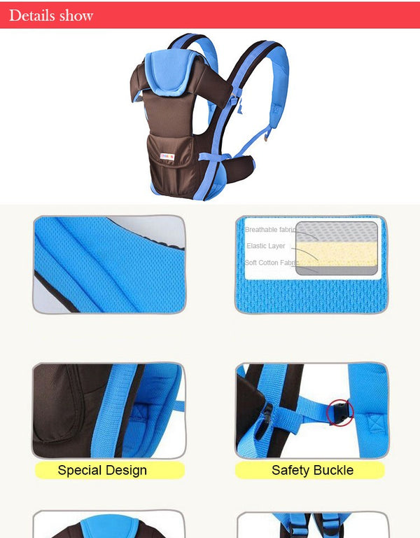 2-30 Months Baby Carrier Multifunctional Front Facing Baby Carrier Infant Bebe High Quality Sling Backpack Pouch Wrap Kangaroo