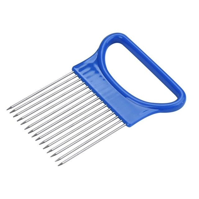 Slicing Cutter 2017 hot sale new Tomato Onion Vegetables Slicer Cutting Aid Holder Guide Slicing Cutter drop shipping 17aug17