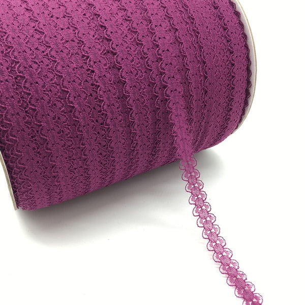10yards/lot 5/8" (15mm) Lace Ribbon Bilateral Handicrafts Embroidered Net Lace Trim Fabric Ribbon DIY Sewing Skirt Accessories