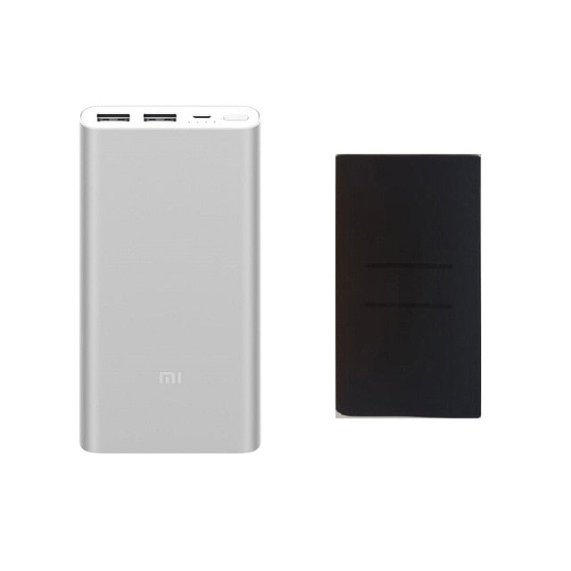 2018 Original Xiaomi Mi Power Bank 2 10000 mAh Dual USB Output 18W Quick Charge 10000mAh Powerbank External Battery Pack