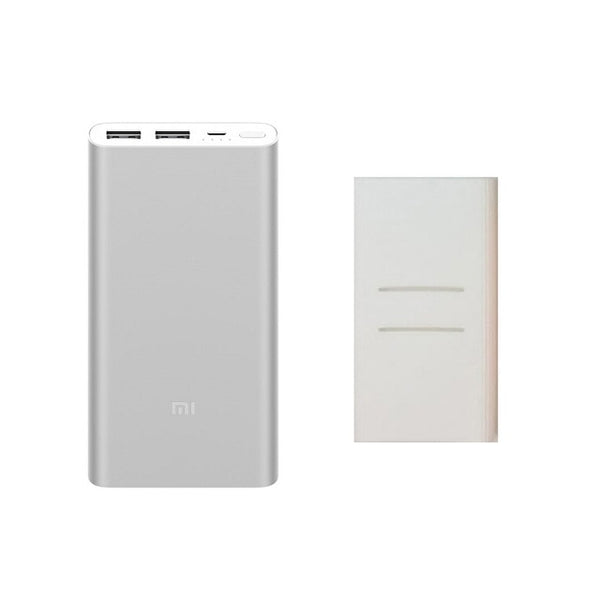 2018 Original Xiaomi Mi Power Bank 2 10000 mAh Dual USB Output 18W Quick Charge 10000mAh Powerbank External Battery Pack