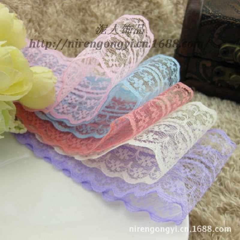 New! Free shipping of beautiful lace ribbon, 4.5 cm , DIY Clothing / Accessories / floral accessories hot sale