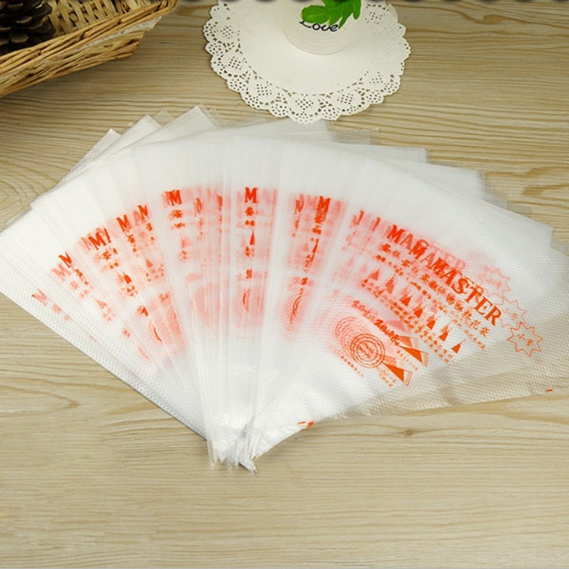 JILV 20pcs Disposable Piping Bag Pastry Bag Icing Piping Cake Cupcake Decorating Tools/Decoration icing Bag DIY