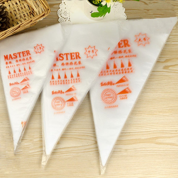 JILV 20pcs Disposable Piping Bag Pastry Bag Icing Piping Cake Cupcake Decorating Tools/Decoration icing Bag DIY