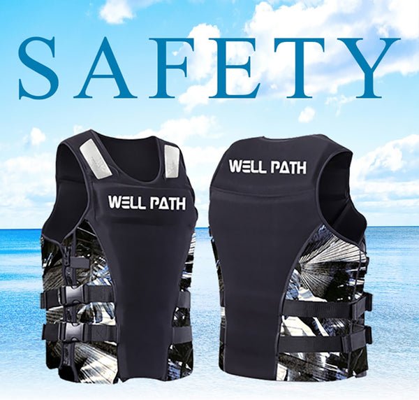 Life Vest Men Women Neoprene Profession Fishing Vests Surfing Drifting Buoyancy Life jackets For Adult Swimming vest for kids