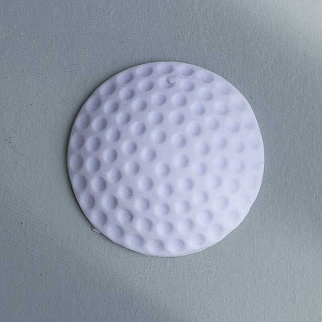1PCS Wall Thickening Mute Door Stick Golf Styling Rubber Fender Handle Door Lock Protective Pad Protection Home Wall Stickers