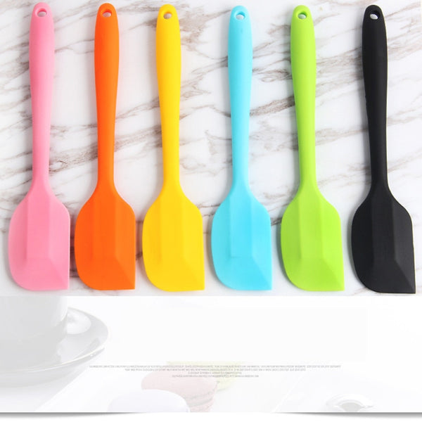 one-piece silicone scraper cake baking Tool food grade Non Stick butter cooking silicone spatula rubber shovel bakery tools