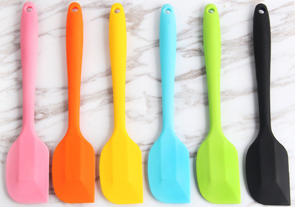 one-piece silicone scraper cake baking Tool food grade Non Stick butter cooking silicone spatula rubber shovel bakery tools