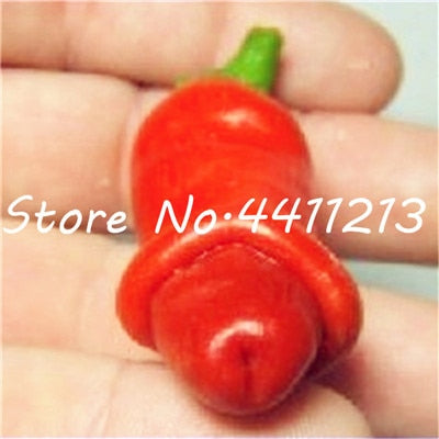 200Pcs Vegetable fruit pepper Bonsai, Giant chili plants + sweet pepper + Carolina Reaper" + hot chilli bonsai plant potted