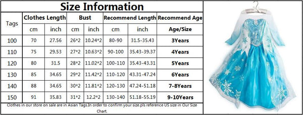 Queen Elsa Dresses Elsa Elza Costumes Princess Anna Dress for Girls Party Vestidos Fantasia Kids Girls Clothing Elsa Set