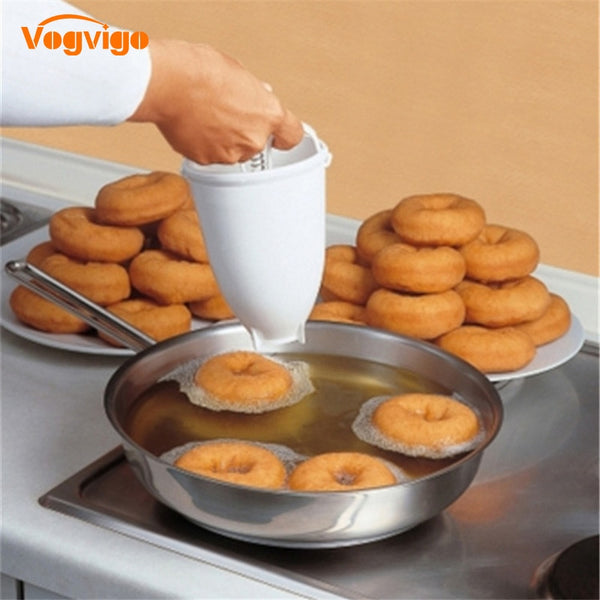 VOGVIGO Donut Making Tool Diy Donut Making Artifact Creative Baking Tools Kitchen Dessert Gadget