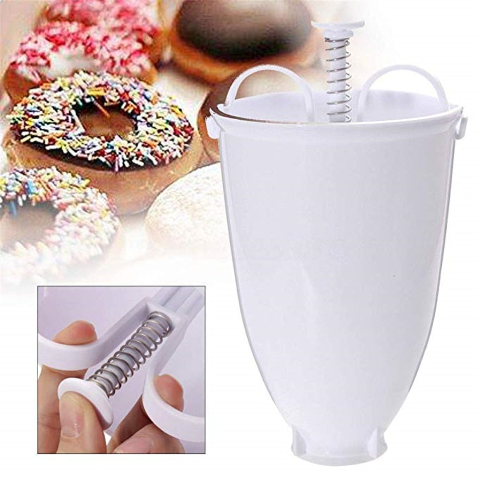 VOGVIGO Donut Making Tool Diy Donut Making Artifact Creative Baking Tools Kitchen Dessert Gadget
