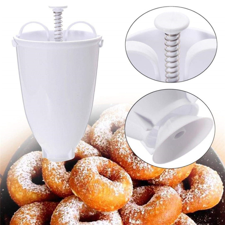 VOGVIGO Donut Making Tool Diy Donut Making Artifact Creative Baking Tools Kitchen Dessert Gadget