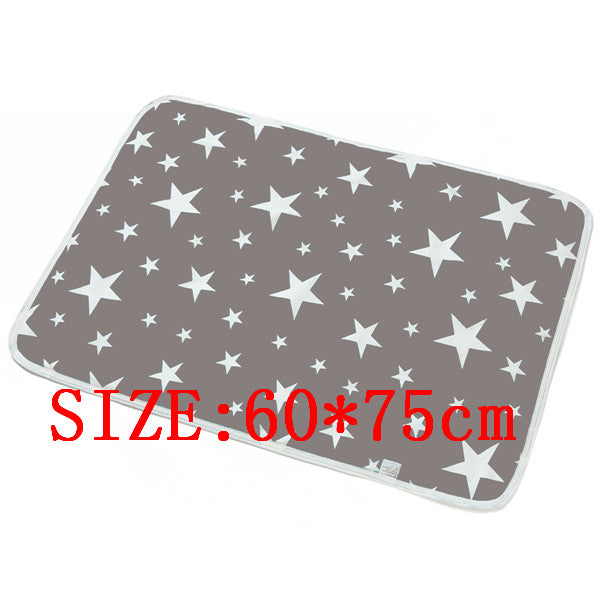 Size 60X75cm 50X70cm Baby Changing mat Portable Foldable Washable waterproof mattress children game Floor mats Reusable Diaper