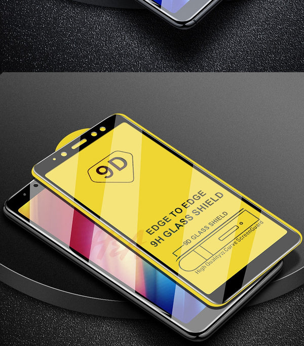 H&A 9D Tempered Glass For Samsung Galaxy J4 Plus J6 J8 A6 A8 A7 2018 Screen Protector A5 A3 A7 2017 Protective Glass Film
