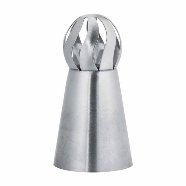1/3PC Cupcake Stainless Steel Sphere Ball Shape Icing Piping Nozzles Pastry Cream Tips Flower Torch Pastry Tube Decoration