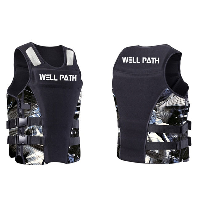 Life Vest Men Women Neoprene Profession Fishing Vests Surfing Drifting Buoyancy Life jackets For Adult Swimming vest for kids