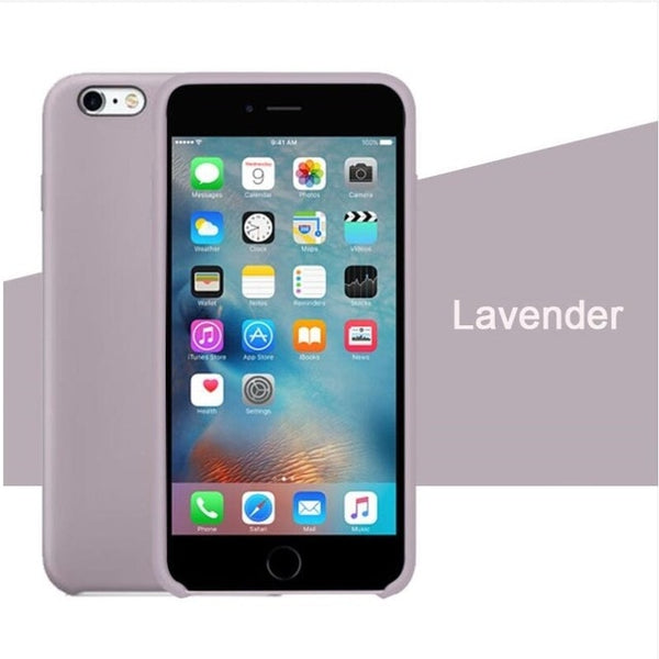 Have LOGO Case For iPhone Xs MAX XR X Cases For Apple For iPhone 7 8 6 s Plus 5s SE Original Official Style Silicone Case logo