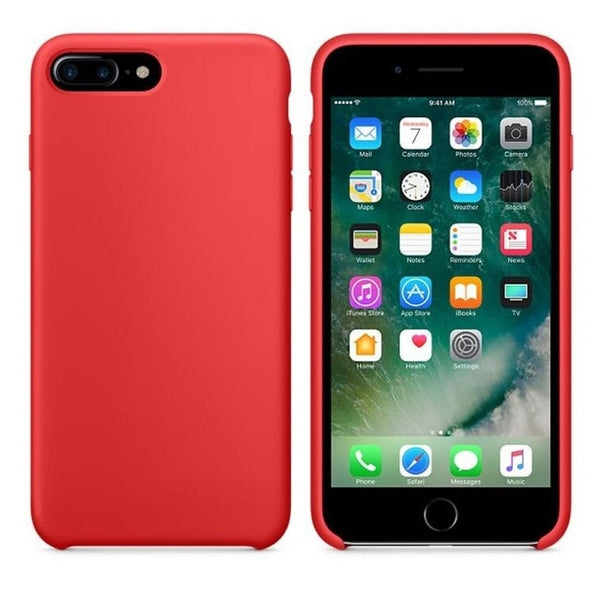 Have LOGO Case For iPhone Xs MAX XR X Cases For Apple For iPhone 7 8 6 s Plus 5s SE Original Official Style Silicone Case logo