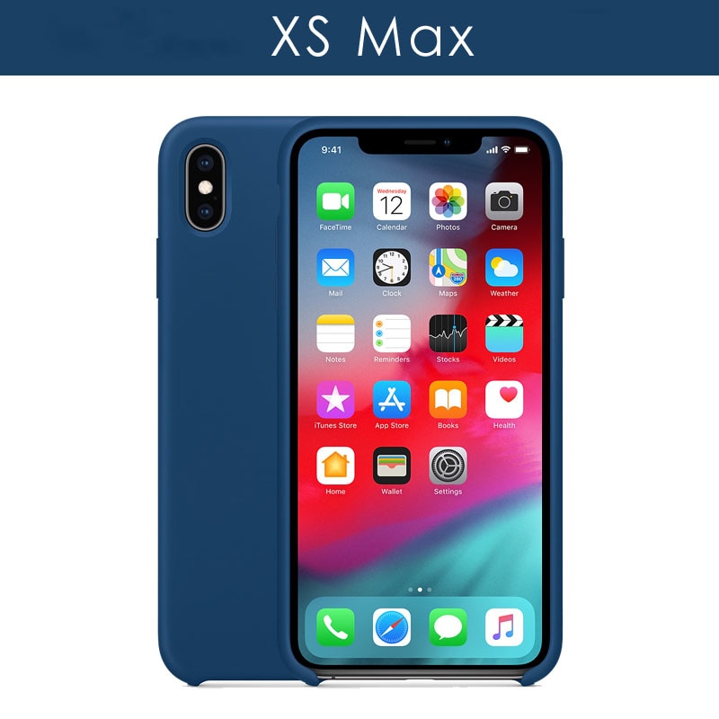 Have LOGO Case For iPhone Xs MAX XR X Cases For Apple For iPhone 7 8 6 s Plus 5s SE Original Official Style Silicone Case logo
