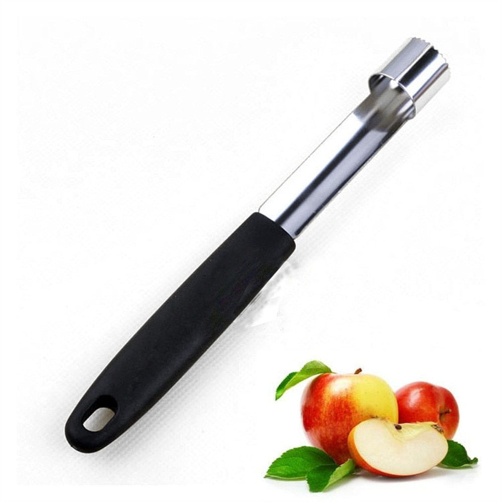 Stainless Steel Core Seed Remover Fruit Apple Pear Corer Easy Twist Kitchen Tool