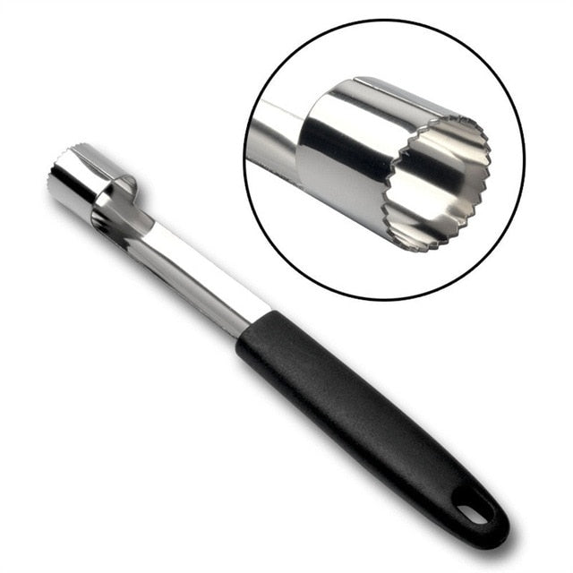 Stainless Steel Core Seed Remover Fruit Apple Pear Corer Easy Twist Kitchen Tool