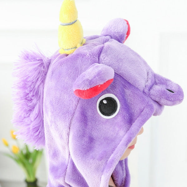 Children's Pajamas for Boys Girls Unicorn Pajamas Flannel Kids Pijamas Set Animal Kids Sleepwear Winter Boys Gilrs Onesies 4-12