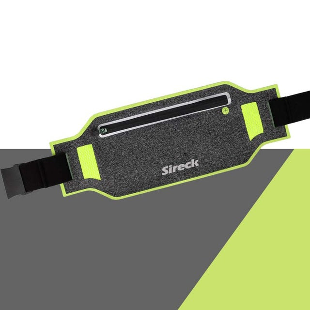 Sireck Running Bag Men Women Running Waist Bag Hydration Belt Waterproof Sport Gym Fitness Trail Run Bag Sports Accessories