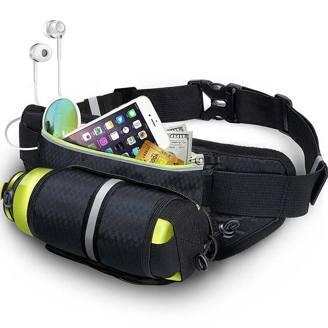 Sireck Running Bag Men Women Running Waist Bag Hydration Belt Waterproof Sport Gym Fitness Trail Run Bag Sports Accessories