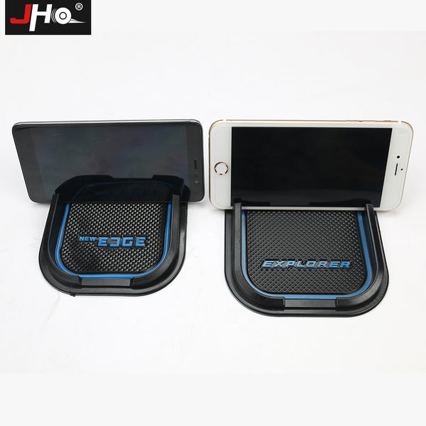 JHO Mobiles Cell Phones Anti Slip Mat Pad Holder for Ford Explorer New EDGE Jeep Grand Cherokee Patriot Car Styling Accessories