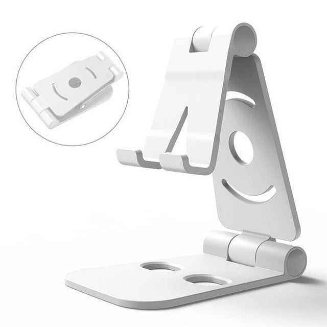 Mobile Phone Holder Bracket Mount Desk Stand Double Folding Portable For Tablet New Arrival