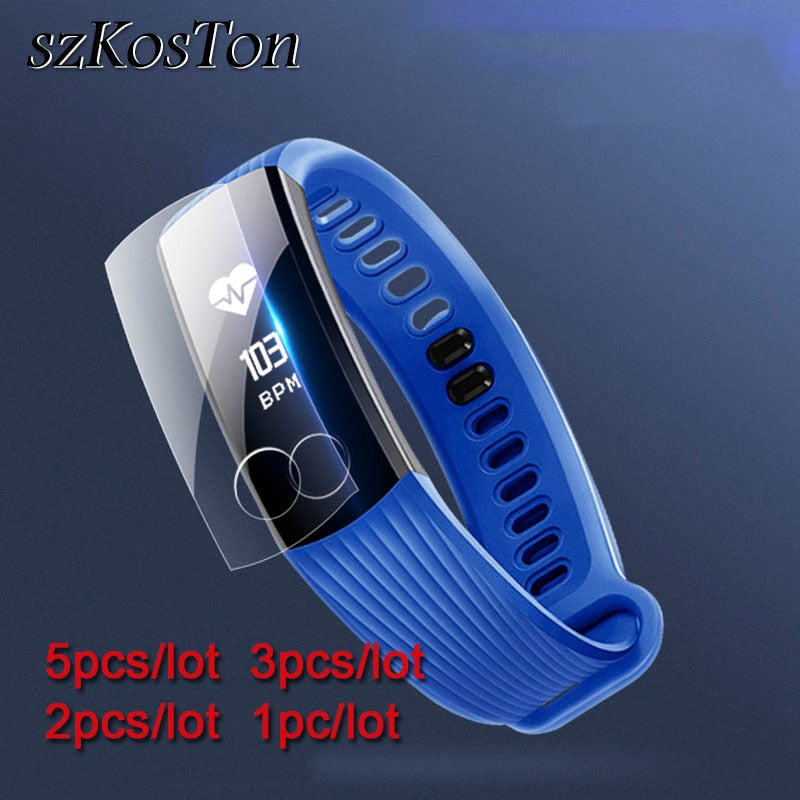 5Pcs/1pc For Huawei Honor Band 3 Screen Protector Soft TPU Ultra Clear Protective Film For Huawei Honor Band 3 Youth Smart Watch