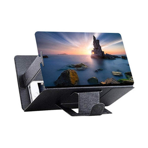 Universal Mobile Phone 3D Screen HD Video Amplifier Magnifying Glass Stand Bracket Holder EM88