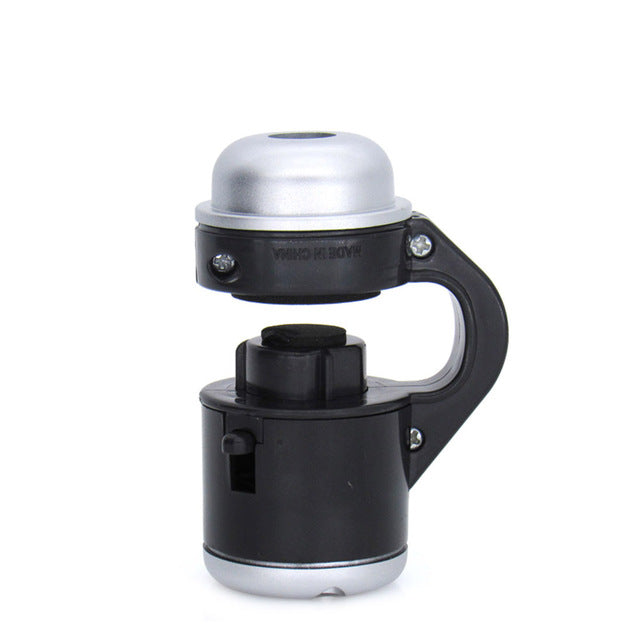 Mobile Phone Microscope Telescope Camera Clip Lens 30x Zoom LED Light Photography EM88