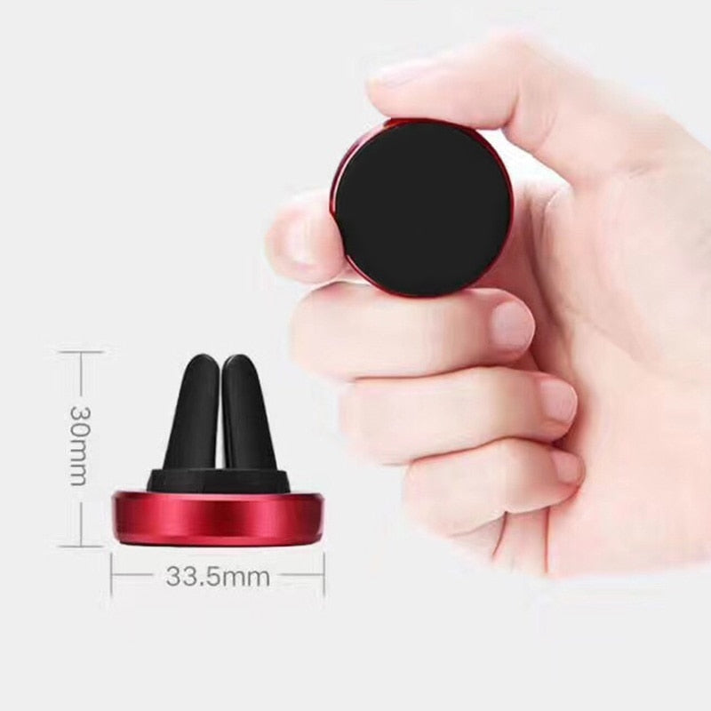 Mini Car Phone Holder Universal Magnetic Air Vent Mount Stand for iPhone Samsung Huawei Xiaomi EM88