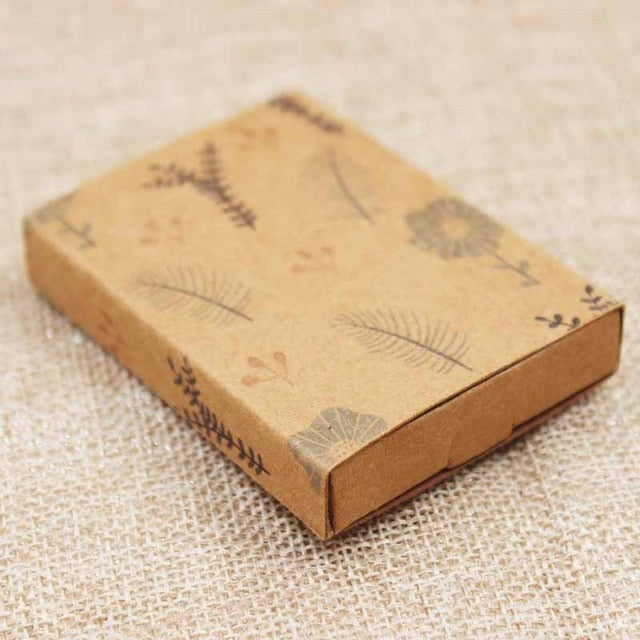 Dreamcatcher printed gift box Diy handmade love wedding favor box UK/USA country signal gift package box 12pcs +12pc inner card