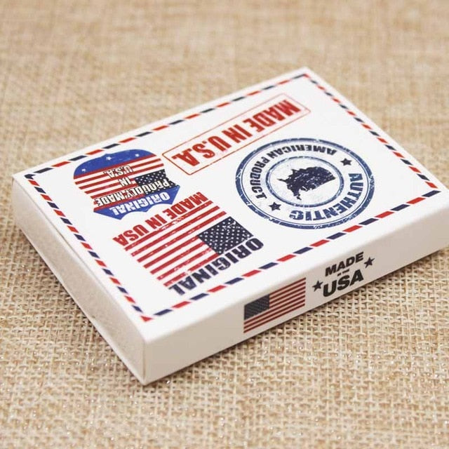 Dreamcatcher printed gift box Diy handmade love wedding favor box UK/USA country signal gift package box 12pcs +12pc inner card