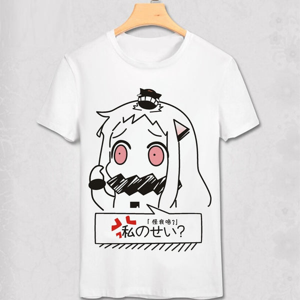 Kantai Collection anime T shirt Unique party swag anime T-shirt Bro Geek Original Hipster Comic tshirt marvel white homme shirt