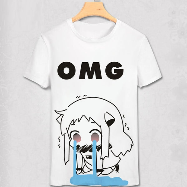Kantai Collection anime T shirt Unique party swag anime T-shirt Bro Geek Original Hipster Comic tshirt marvel white homme shirt