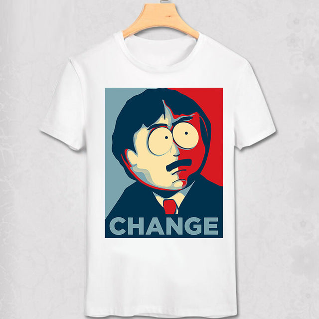 South Park T Shirt New York Geek Funny Design T-shirt Stan Marsh Kenny Diy Cartoon Short Sleeve O Neck Tees