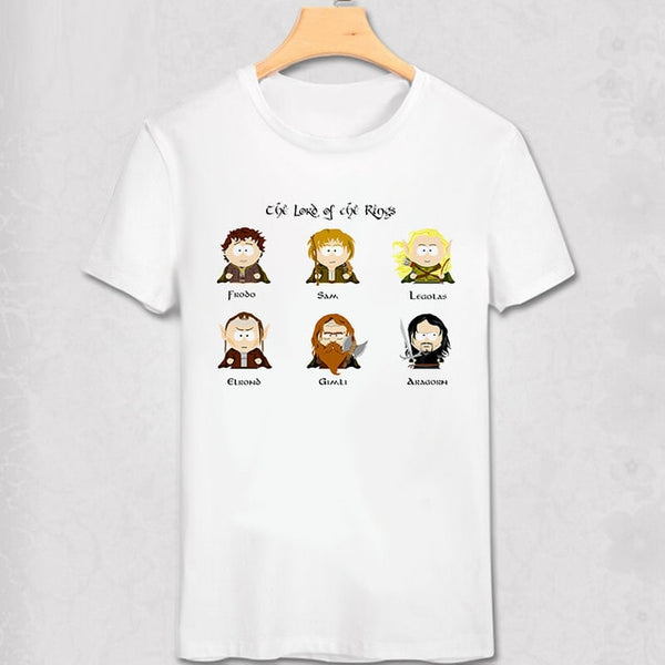 South Park T Shirt New York Geek Funny Design T-shirt Stan Marsh Kenny Diy Cartoon Short Sleeve O Neck Tees