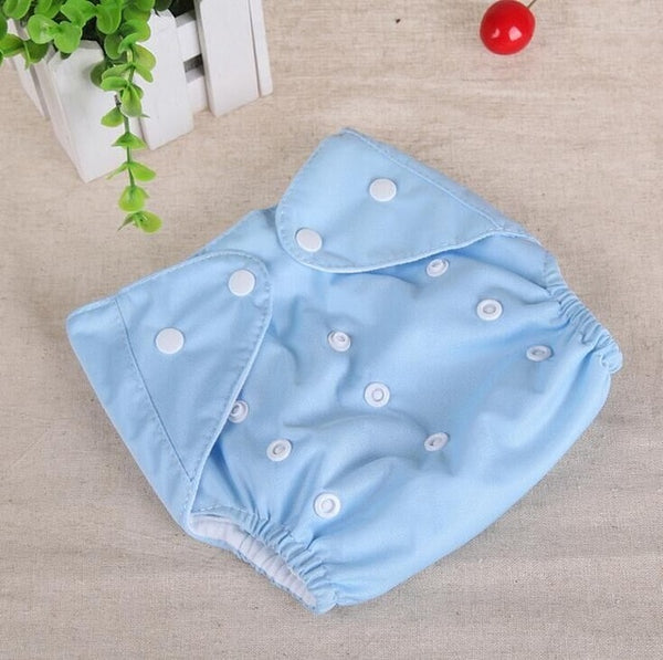 Baby Diapers Washable Reusable Nappies Grid/Cotton Training Pant Cloth Diaper Baby Fraldas Winter Summer Version Diapers #54